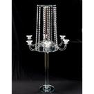 Candelabro Cristal 6 Pontas Com Suporte Pingentes Formosa Candelabro Cristal 6 Pontas Com Suporte Pingentes Formosa