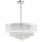 Candelabro CWI Lighting Radiant 24" 12 Light Chrome Shade