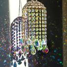 Candelabro de cristal Wind Chimes H&D 33x15cm 1kg