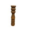 Candelabro em madeira 7x34cm 1un