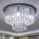 Candelabro KRASTY Crystal Flush Mount Ceiling 5 luzes D45xH33cm