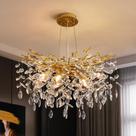 Candelabro witkey Tree Branch Crystal 60cm 8-Light 110V