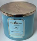 Candle Bath and Body Works White Barn 3-Wick Tiki Beach 430ml