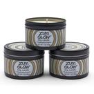 Candle Indigo Wild Zum Glow, olíbano e mirra, pacote com 3 unidades, 210 ml Candle Indigo Wild Zum Glow, olíbano e mirra, pacote com 3 unidades, 210 ml
