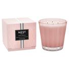 Candle NEST New York perfumada, luxuosa, sal e água de rosas do Himalaia