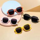 Candy Colored Sunglasses Set para crianças, meninos e meninas, nova moda, 4 pcs