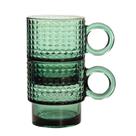 Caneca 300ML Vidro Prime 2 Peças