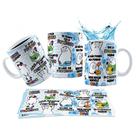 Caneca 325ml Ah, cê reparou que eu engordei é tô bem fofinho