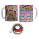 Caneca 325ml Capivara Bocão Debochada Chás pra melhorar o