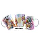 Caneca 325ml Dia das mães de pet Princesas Jasmine Ariel