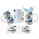 Caneca 325ml Dia Dos Pais Kiko Prof Girafales Paidrastro