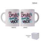 Caneca 325ml Dinda Amo Você Com Caixa