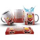 Caneca 325ml Divertidamente 2 Mood Do Dia Ansiedade Tristeza