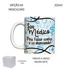Caneca 325ml Flork Medicina Médica Médico
