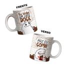 Caneca 325ml Flork Páscoa Eu tinha um lado doce, mas eu comi Caneca 325ml Flork Páscoa Eu tinha um lado doce, mas eu comi