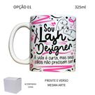 Caneca 325ml Flork Profissões Lash Designer
