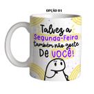 Caneca 325ml Flork Talvez a segunda-feira também não goste..