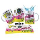 Caneca 325ml Frases Retrô Vintage Nostalgia Anos 80 Anos 90
