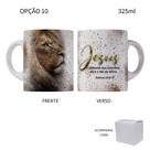 Caneca 325ml Jesus O Leão De Judá Yeshuá Caneca 325ml Jesus O Leão De Judá Yeshuá