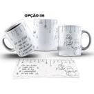 Caneca 325ml M1 Feliz Natal Minimalista Delicada