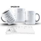 Caneca 325ml M1 Feliz Natal Minimalista Delicada