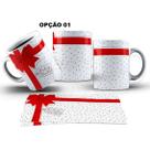 Caneca 325ml M2 Feliz Natal Minimalista Delicada