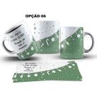 Caneca 325ml M3 Feliz Natal Minimalista Delicada