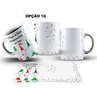 Caneca 325ml M4 Feliz Natal Minimalista Delicada