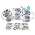 Caneca 325ml O Senhor é bom quando estamos passando por Caneca 325ml O Senhor é bom quando estamos passando por