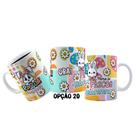 Caneca 325ml Plástico Feliz Páscoa Fofa Coelhinhos Mimos Caneca 325ml Plástico Feliz Páscoa Fofa Coelhinhos Mimos