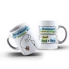 Caneca 325ml Porcelana Flork Profissão Engraçada!