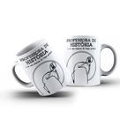 Caneca 325ml Porcelana Flork Profissão Engraçada!