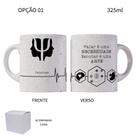 Caneca 325ml Profissões Psicologia Minimalista Caneca 325ml Profissões Psicologia Minimalista