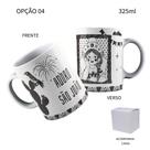 Caneca 325ml São João Festa Junina Anarriê Xilogravura Caneca 325ml São João Festa Junina Anarriê Xilogravura