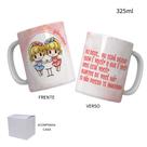 Caneca 325ML Signos Chibi Áries Touro Gêmeos Câncer Leão etc