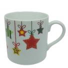 Caneca 350ml Decoração Natal Porcelana Schmidt - Mod. B