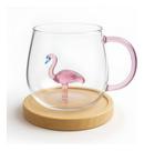 Caneca 3d De Vidro 350 Ml Borissilicato Xícara - Caneca 3d De Vidro 350 Ml Borissilicato Xícara -