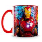 Caneca 3D do Homem de Ferro - Cerâmica Premium - 325ml