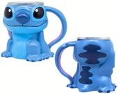 Caneca 3d Formato Stitch Lilo Ohana Família Disney Oficial - ZONA CRIATIVA