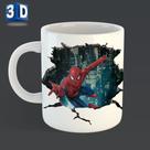 Caneca 3d homem aranha