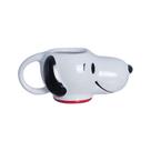 Caneca 3D Snoopy Peanuts Charlie Brown Zona Criativa Ornamento Decorativo 350ml Cerâmica Geek