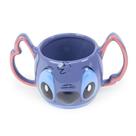 Caneca 3D Stitch Alça Dupla 450 ml - Zona Criativa