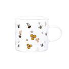 Caneca Abelha em Vidro Borossilicato 125ml Para altas Temperaturas