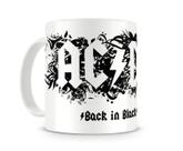 Caneca AC DC Back in black