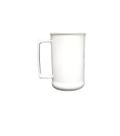 Caneca Acrílica Chopp Branca 300ml - 10 Unidades