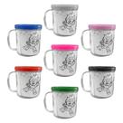 Caneca Acrílica Rosqueável para Personalização - Pintando o Caneco - 10cm x 8cm - 01 unidade - Rizzo Caneca Acrílica Rosqueável para Personalização - Pintando o Caneco - 10cm x 8cm - 01 unidade - Rizzo