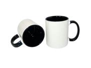 Caneca Alça e interior preto