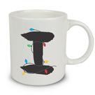 Caneca Alfabeto Luzes Sortida 320mL