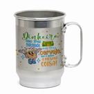 Caneca Alumínio 600ML Tema Carnaval Presente Criativo para a Folia Caneca Alumínio 600ML Tema Carnaval Presente Criativo para a Folia