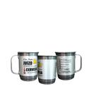 Caneca Alumínio Personalizada 500ml- Não Tomo Juízo - 01 unid